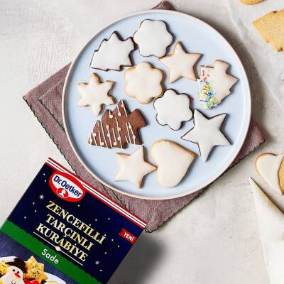 Dr. Oetker Zencefilli Tarçınlı Kurabiye, Sade, 500 g - 2