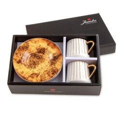 Jumbo World 2 Kişilik Kahve Fincan Takımı, 90 ml - 5