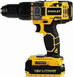 Stanley STDC18LHBK-TR 18Volt/2,0Ah Li-ion Çift Akülü Profesyonel Darbeli Matkap - 2
