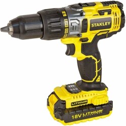 Stanley STDC18LHBK-TR 18Volt/2,0Ah Li-ion Çift Akülü Profesyonel Darbeli Matkap - 3