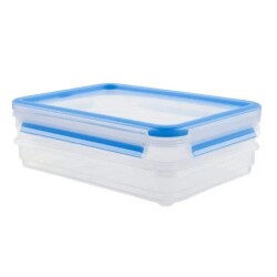 Tefal MasterSeal Fresh Saklama Kabı - 2 x 0.6 L - 1