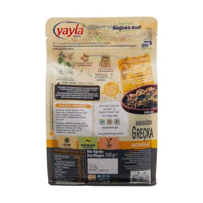 Yayla Gurme Greçka Karabuğday 500 gr - 2