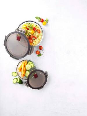 Zwilling Yuvarlak Cam Saklama Kabı 600 ml - 1
